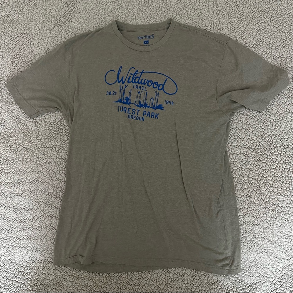 Territory Run Co, Wildwood Park shirt, XL